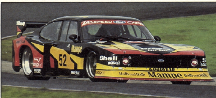 29th of July 1978 Zakspeed reveals their brand new Group 5 Ford Capri 